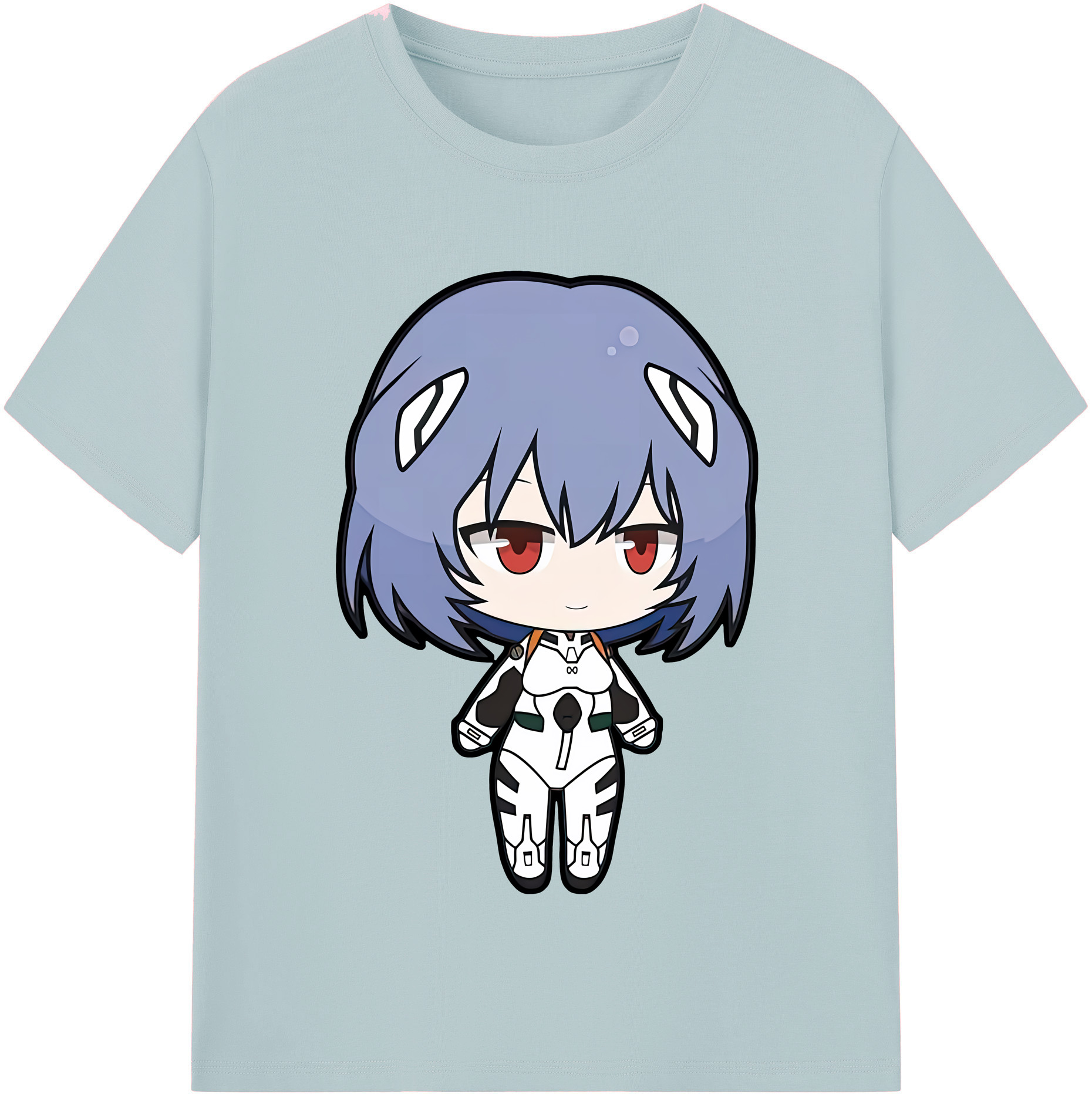 （画像用） EVA 新世紀エヴァンゲリオン 綿100％半袖Tシャツ（フロントプリント）